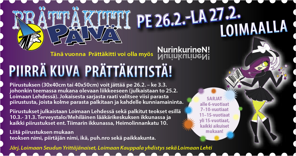 PRÄTTÄKITTIPÄIVÄT 26.-27.2.2021 Loimaalla