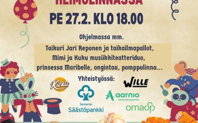 Lasten ilmaistapahtuma Heimolinnassa 27.2. klo 18